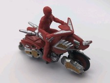 MOTO BIKE RED RANGER - POWER RANGERS DINO THUNDER 2003 BANDAI