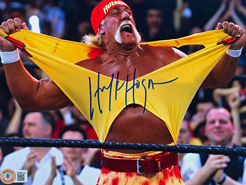 Hulk hogan signed autograph - hulk,