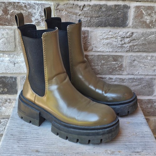 Olive green chunky chelsea - h&m,