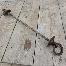 Antique Horse Stable Tethering Ring Equestrian