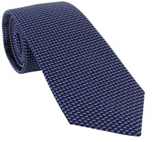 Micro Geometric Silk Tie