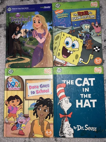 Leap frog tag books lot - leap, 4