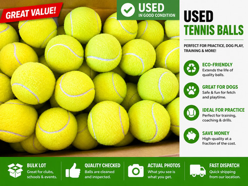 Used tennis balls - tennis, -great