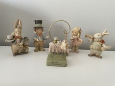 Alice In Wonderland Mabel Lucie Attwell Collectors Set Original Box Enesco