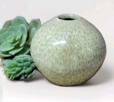Vintage Round Bud Vase