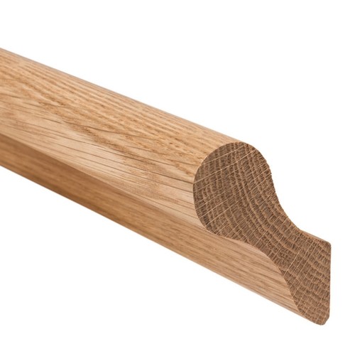 Sows ear handrail - oak, 4.2