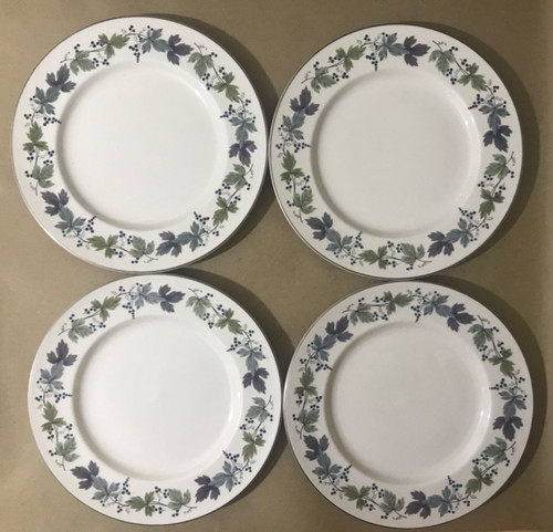 Royal doulton burgundy dinner - royal,
