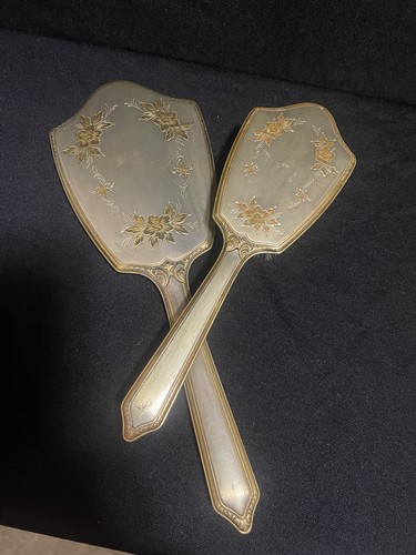 Vintage gold and silver toned - gold,