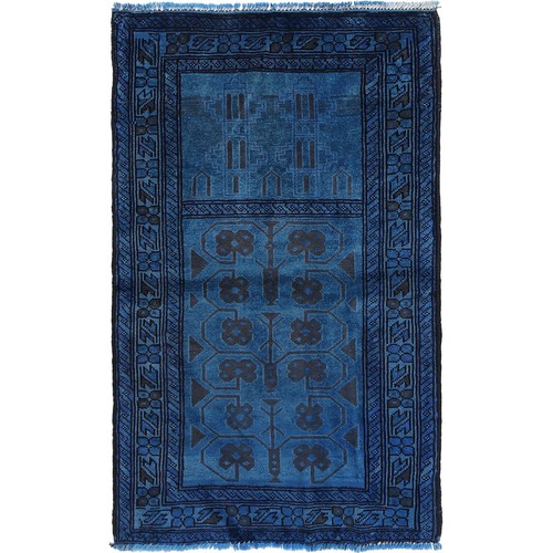 Vintage overdyed rug - vintage,