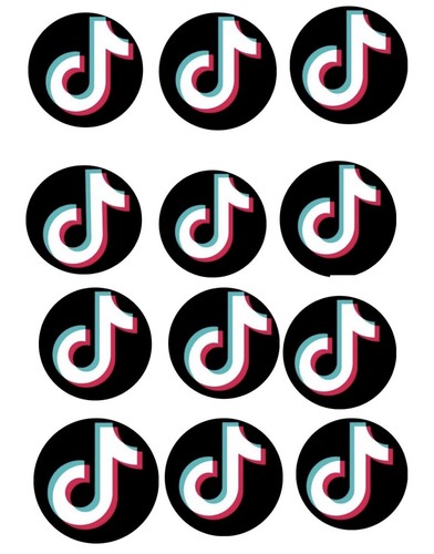 Edible cupcake toppers 2inch - cupcake,