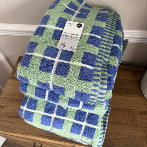 Luxury green blue - m&s,