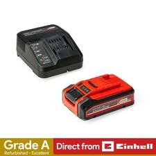 Einhell 4.0Ah PLUS Battery And Charger Power X-Change Starter Kit Refurb GRADE A