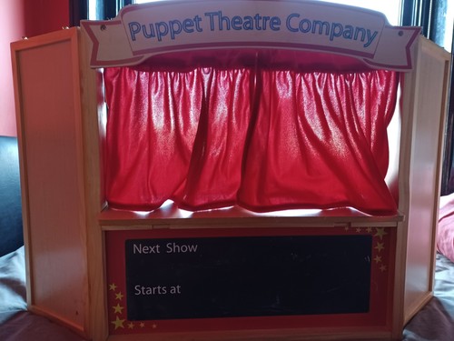 Elc wooden puppet theatre - elc,