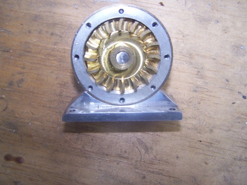 Steam turbine model - turbine,