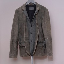 ALL SAINTS Leather Blazer