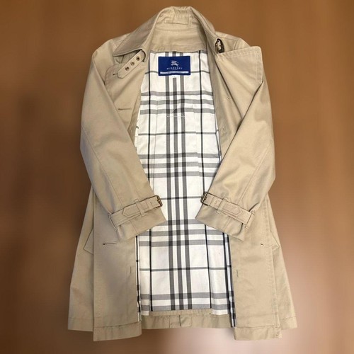 Burberry blue label trench - blue,
