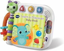 VTech Baby Learn & Discover Baby Book, Interactive Book with 3 Modes