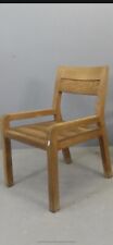  4 HABITAT RADIUS SOLID OAK DINING ARM CHAIRS SIMON PENGELLY VGC First Series 