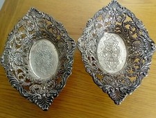 Pair of Silver Plated ? Bon