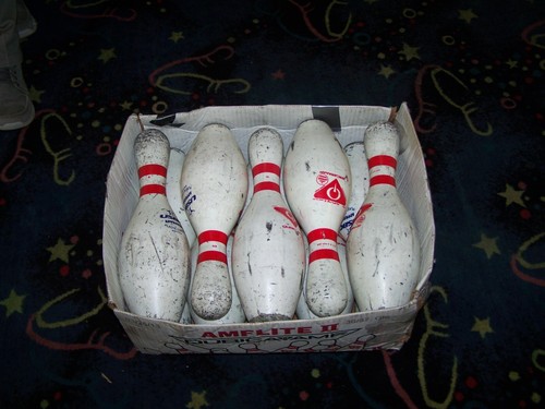 Case used bowling - used, qty