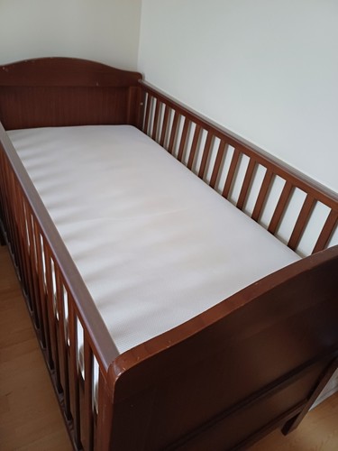 Cotbed with mattress toddler - with, mattress,