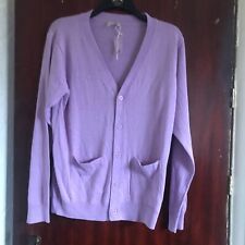 Ladies Cotton Traders Cardigan. Light Heather. Never Worn. Size Small