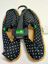 Sanuk Hot Dotty - BLACK/NATURAL DOTS - UK09