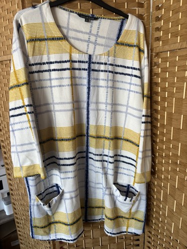 Ladies bon marche blue yellow - ladies,