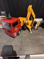 Bruder Man TGA Construction Truck with Liebherr Excavator 