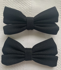 Vintage 1950's Black Clip-On