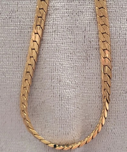 Heavy vintage gold flat - heavy,
