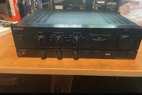 Sony f420 integrated - ta-f420, stereo
