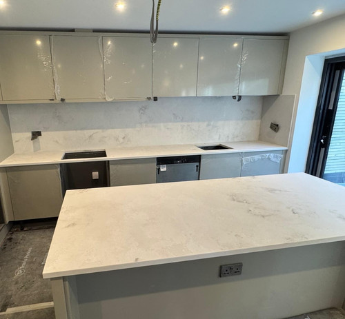 Cemento matt quartz luxury - cemento,