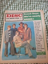 Vintage DISC & MUSIC ECHO Magazine 31 MAY 1969 Beach Boys Beatles Tom Jones Nme