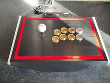 MadCatz Street Fighter V TE2+ Fightstick Modded extra ball tops WORKS ON SF6 PS5