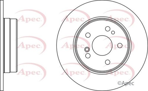 Apec dsk960 rear brake - rear,