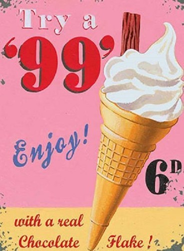 Ice cream ices advertising - 99,