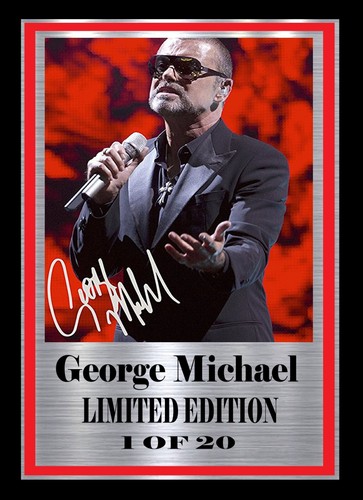 George michael signed - ,