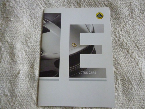 Lotus range car brochure - range,