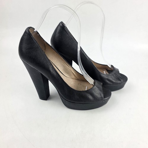 Office london black leather - black,