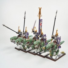 Warhammer Age Of Sigmar Army Fantasy Old World Dark Elves Cold One Knights x5