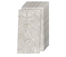 40pcs Grey Marble Tile Stickers 60x30cm Wall Tiles Self Adhesive, Waterproof