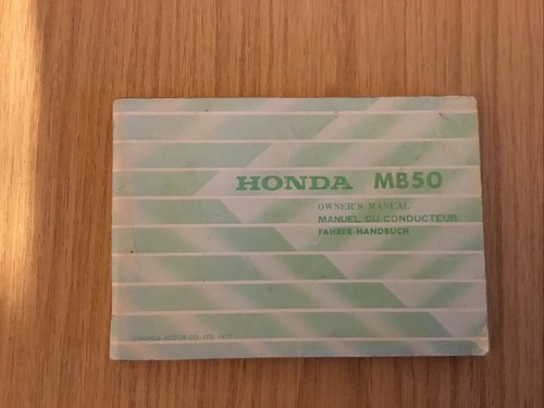 Honda mb50 owners - mb50,