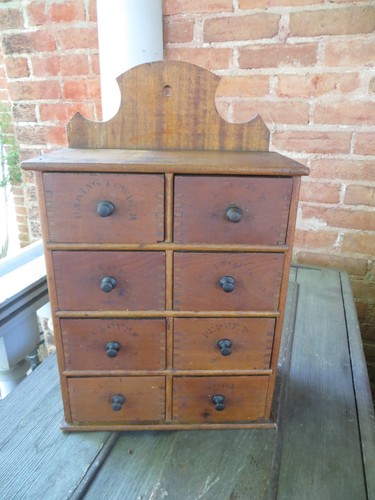 Antique wooden apothecary - antique,