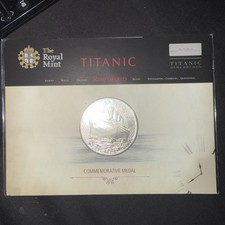 The Royal Mint Titanic Commemorative Medal Sealed Pack