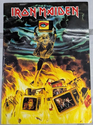 Iron maiden tour programme - iron,