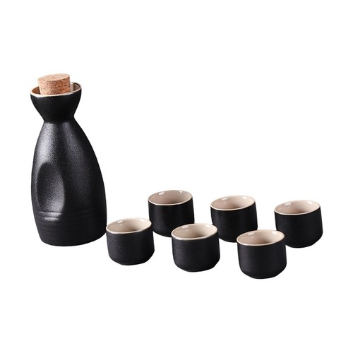 Ceramic sake pot - sake, set