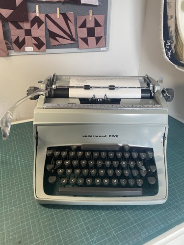Underwood five touch master - underwood, touch-master