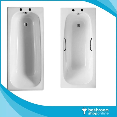 Roca 1700 700mm steel bath - steel,