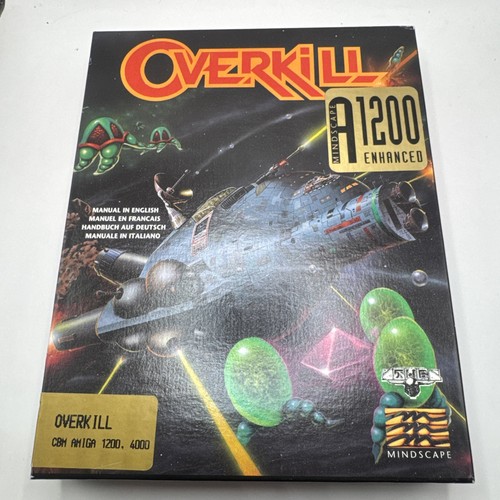 Overkill commodore amiga 1200 - commodore,